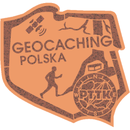 Odznaka PTTK Geocaching Polska brzowa