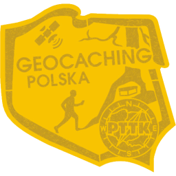 Odznaka PTTK Geocaching Polska zota