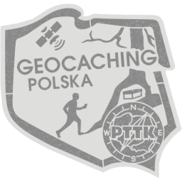 Odznaka PTTK Geocaching Polska srebrna